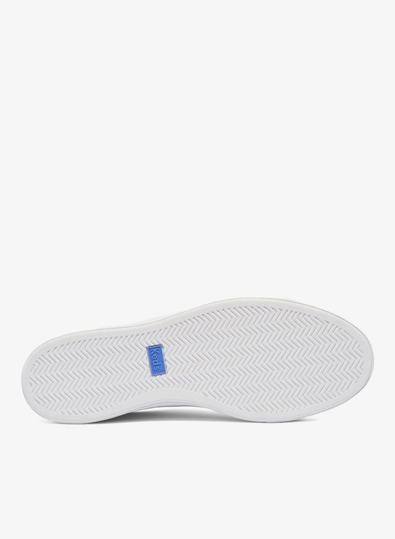 Keds Women's Pursuit Lace Up Leather Casual Sneaker White - Image 4